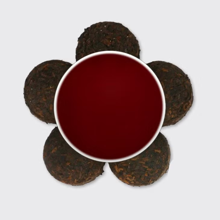 Shu 6-year Pu-erh Harvest 2018 (teapot)