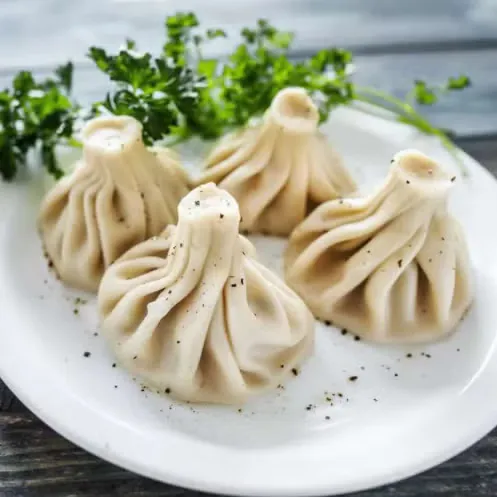 Khinkali with potato (4 pcs)