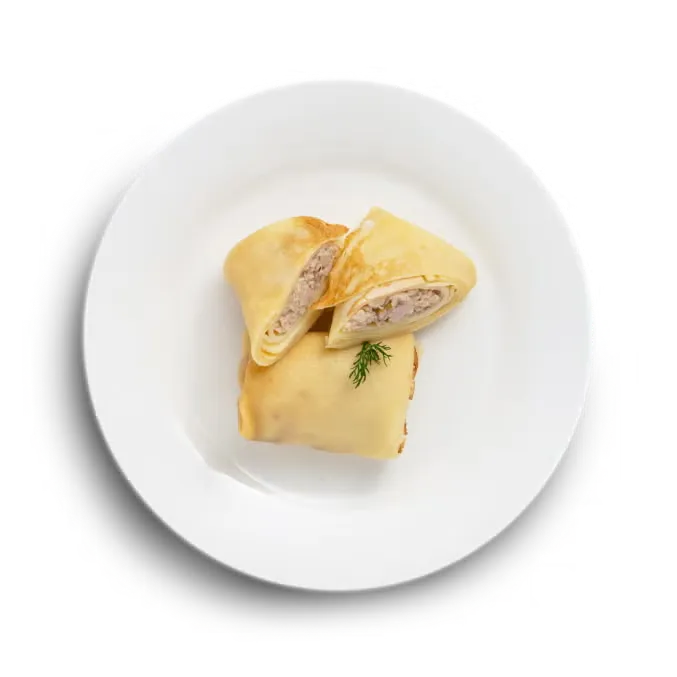 Blini with Chicken (2pc)