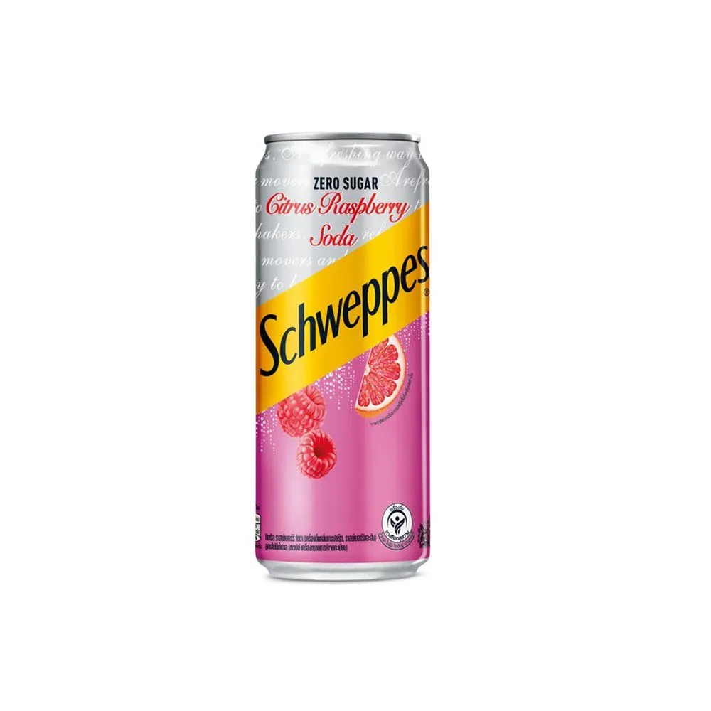 Schweppes citrus rasberry (330ml)