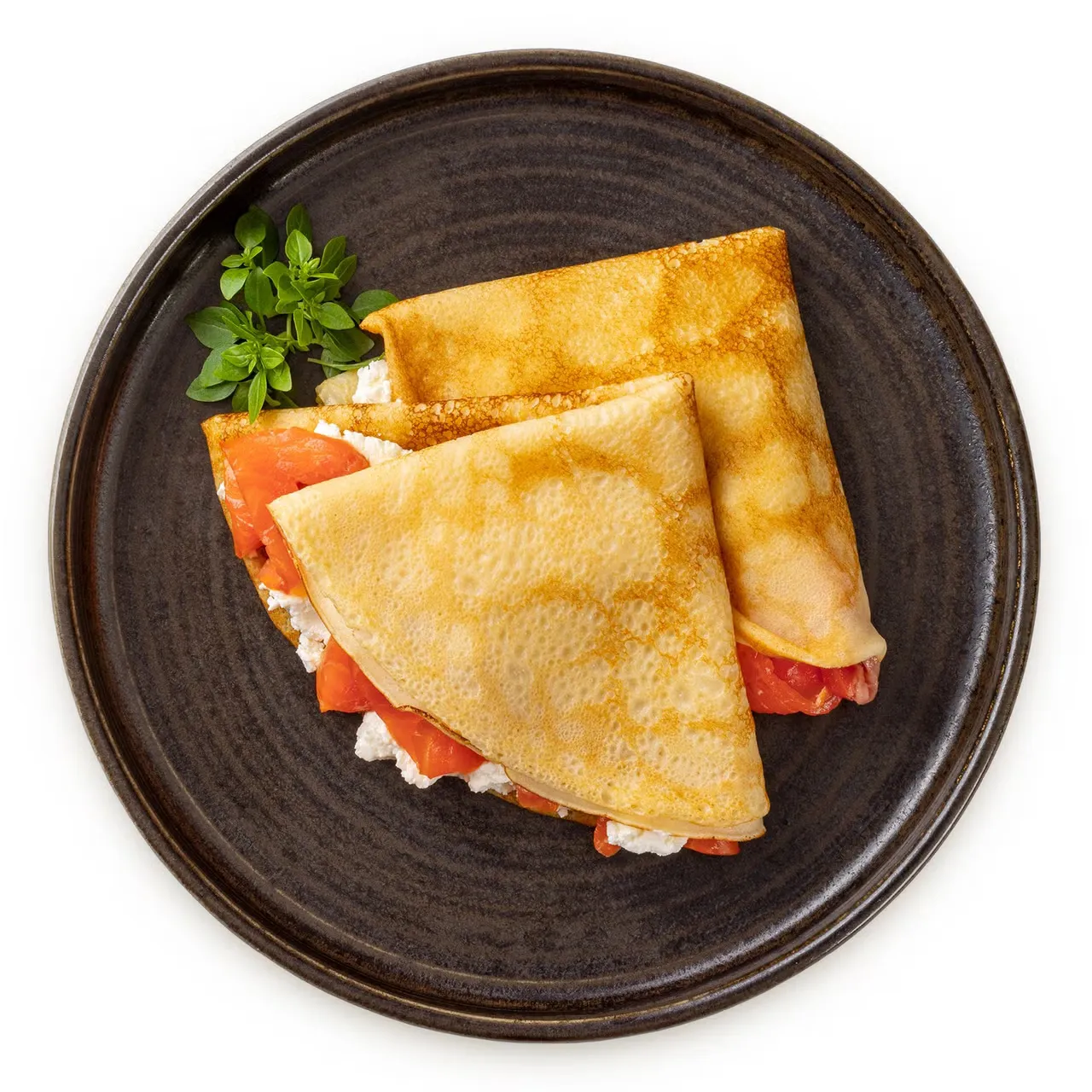 Blini Salmon & Cream cheese for (2pc)