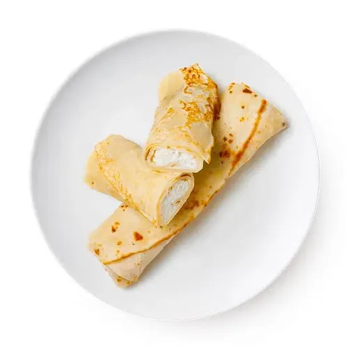Blini with cottage cheese (2pcs)
