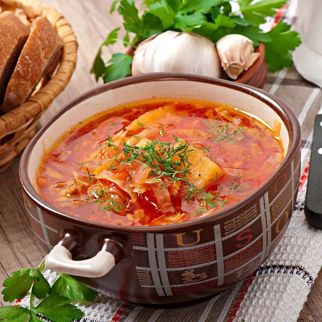 Borscht with chicken (300ml)