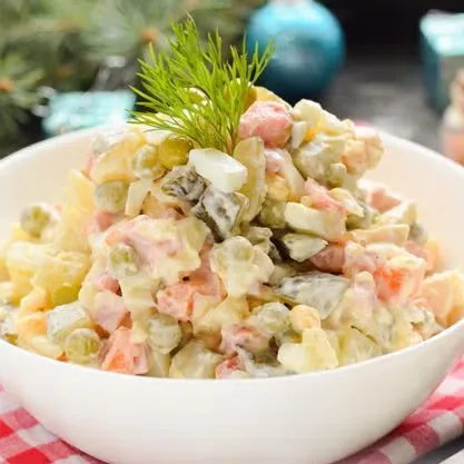 Oliver Russian salad vegetarian (150 gr)